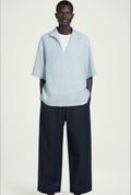 Twentease sky Blue linen tee