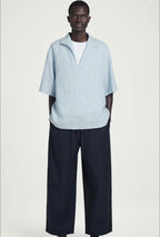 Twentease sky Blue linen tee