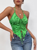 “Y2K” BACKLESS TOP - Amessio