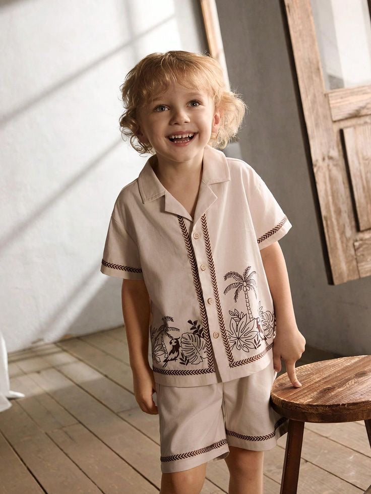 “COCONUT TREE” CO-ORD SET - Amessio