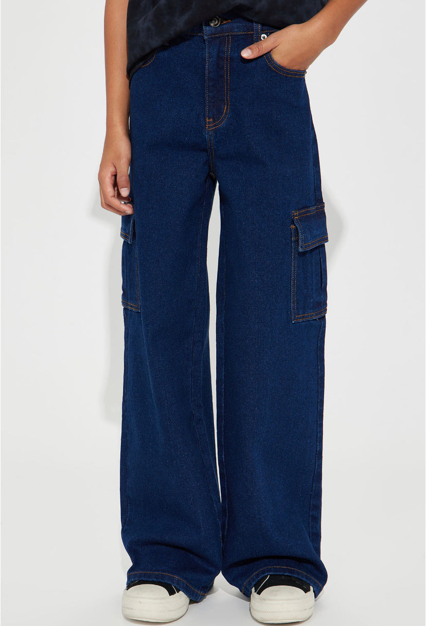 “SIDE POCKET” MINI JEANS - Amessio