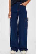 “SIDE POCKET” MINI JEANS - Amessio