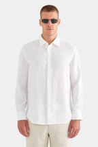 Essential Long-Sleeve Linen Shirt