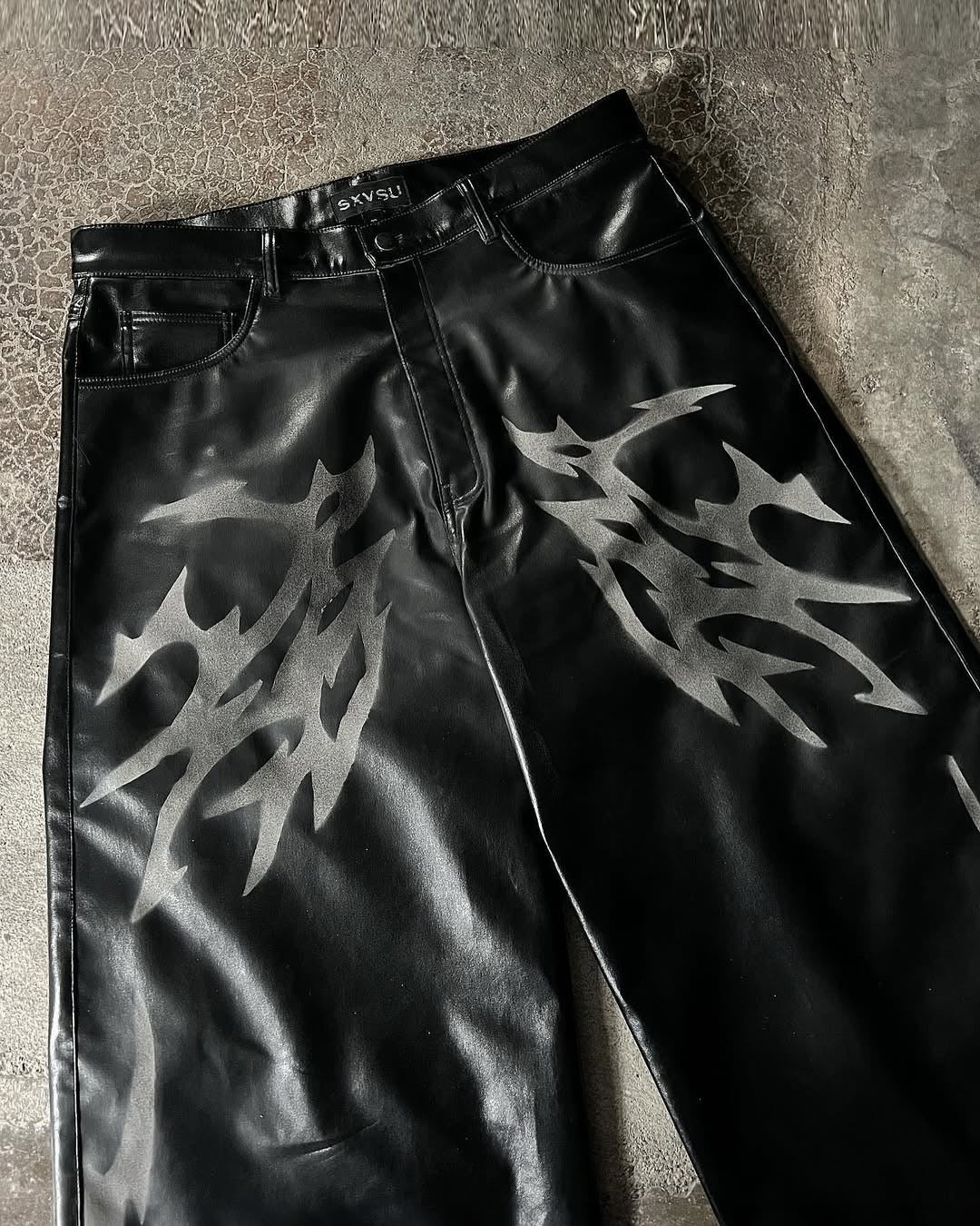 Leather pants