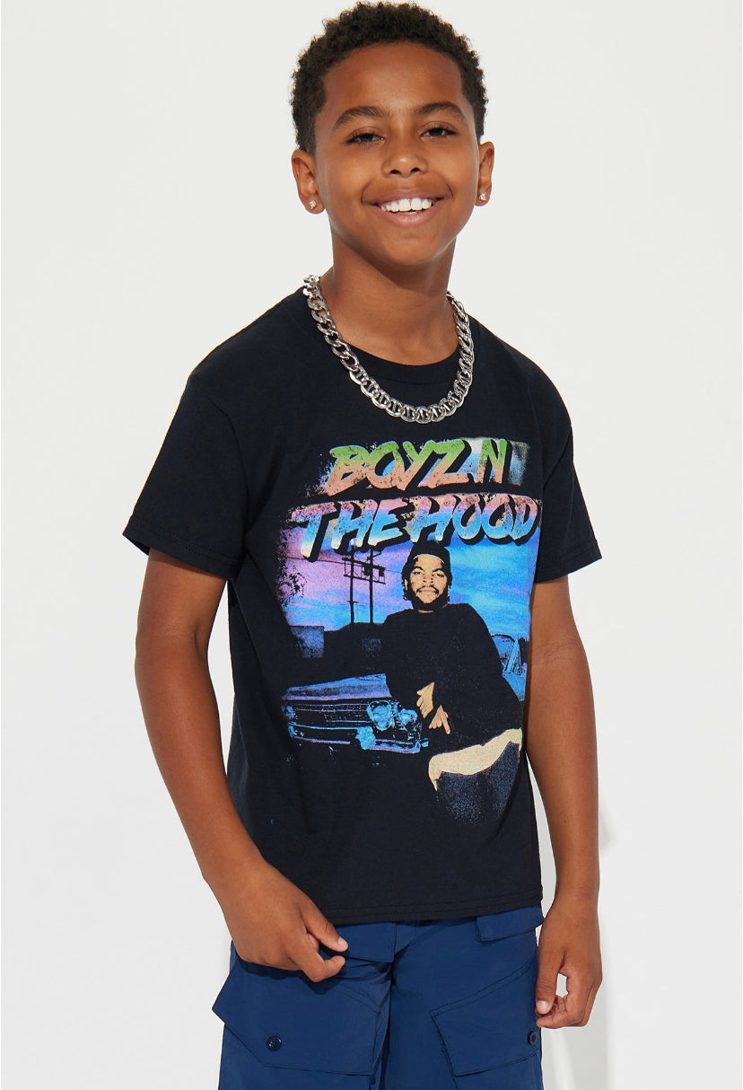 “BOYZ IN THE HOOD” TEE - Amessio