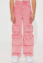 “MINI MULTIPOCKET” CARGO PANTS - Amessio