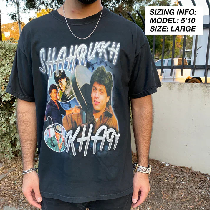 “SHAHRUKH KHAN” TSHIRT - Amessio