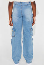 “BLUE MULTIPOCKET” MINI CARGO - Amessio