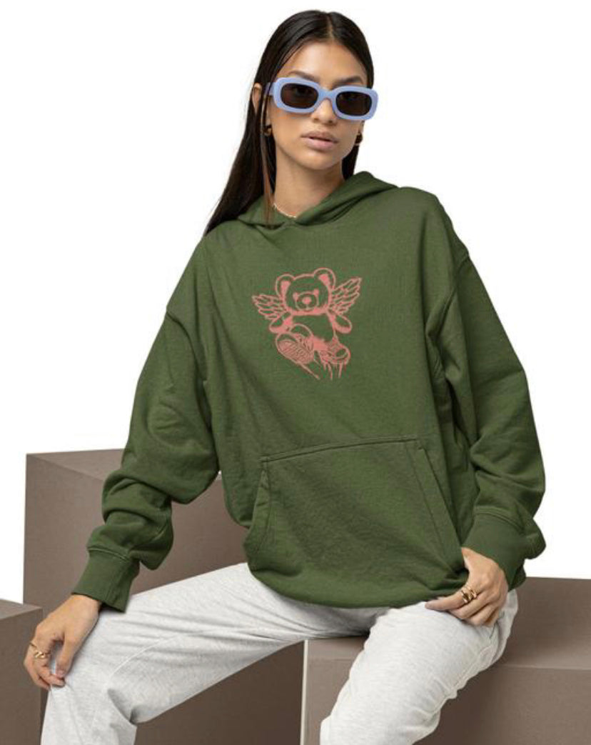 “SKATTING TEDDY” HOODIE - Amessio