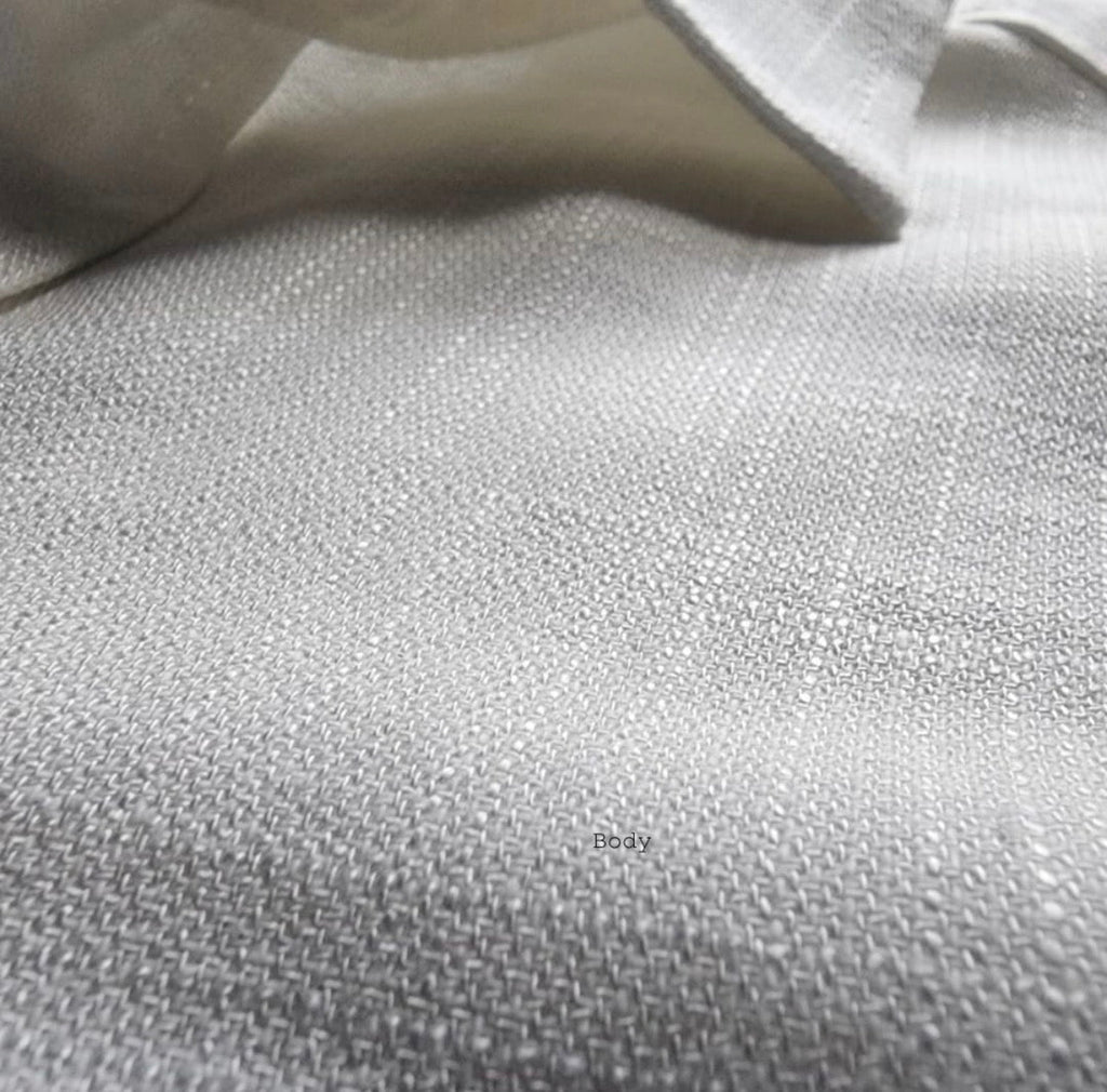 Riviera Camp Collar Linen Shirt | Cream Ivory