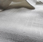 Riviera Camp Collar Linen Shirt | Cream Ivory
