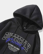 “BUTTERFLY” OVERSIZED HOODIE - Amessio