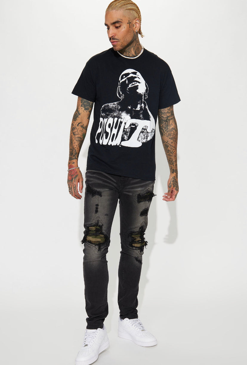 “PUSHA T” T-SHIRT - Amessio
