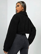 “CROPPED” FUR JACKET - Amessio