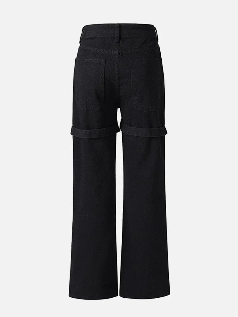 “WORKED” JEANS - AMESSIO