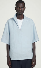 Twentease sky Blue linen tee