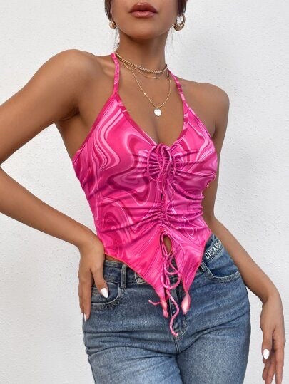 “Y2K” BACKLESS TOP - Amessio