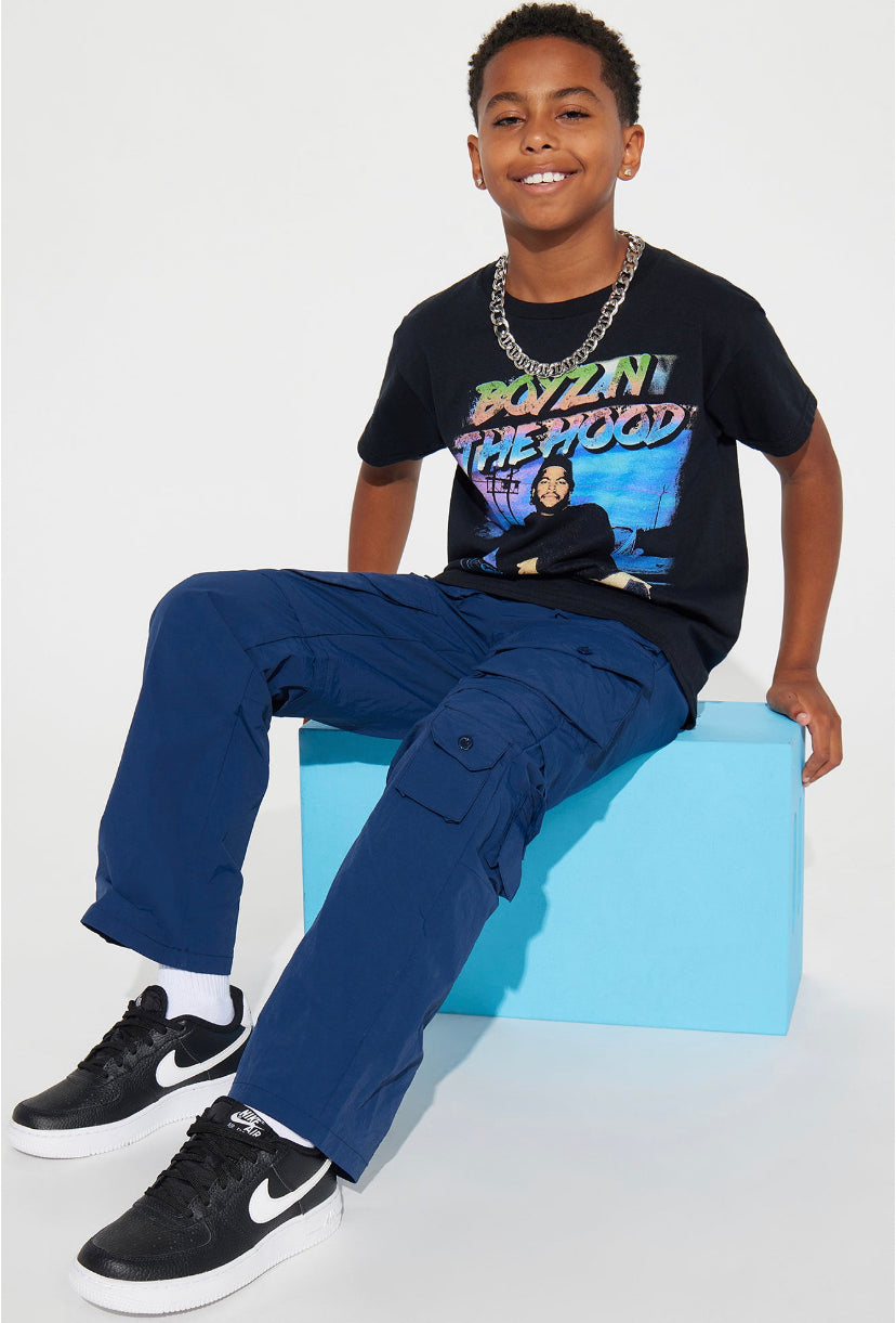 “BOYZ IN THE HOOD” TEE - Amessio
