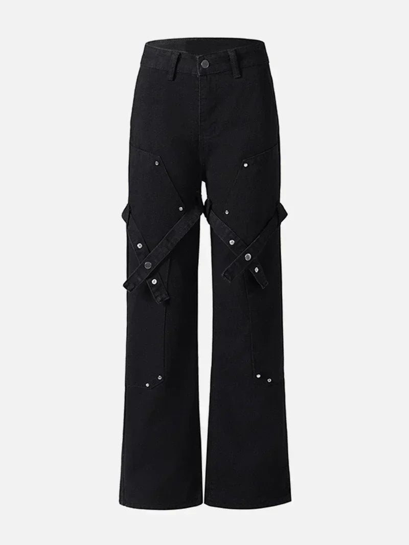 “WORKED” JEANS - AMESSIO