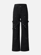 “WORKED” JEANS - AMESSIO
