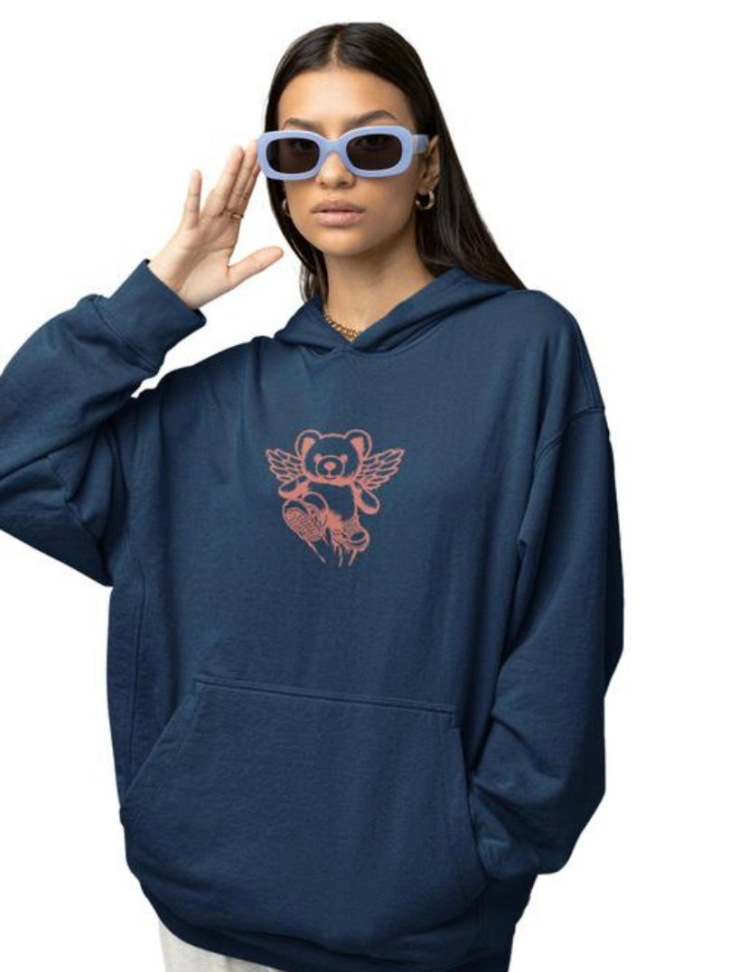 “SKATTING TEDDY” HOODIE - Amessio