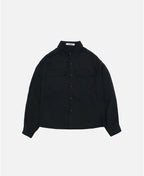 Utility Drape Overshirt | Charcoal Onyx