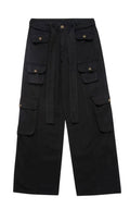“CAUSAL” BLACK CARGO - Amessio