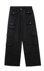 “CAUSAL” BLACK CARGO - Amessio