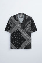 “BANDANA” PRINT SHIRT - amessioo