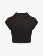 “PLACKET” TOP - Amessio