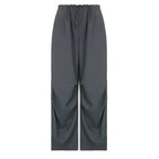 “GRAY” UNISEX PARACHUTE PANTS - Amessio