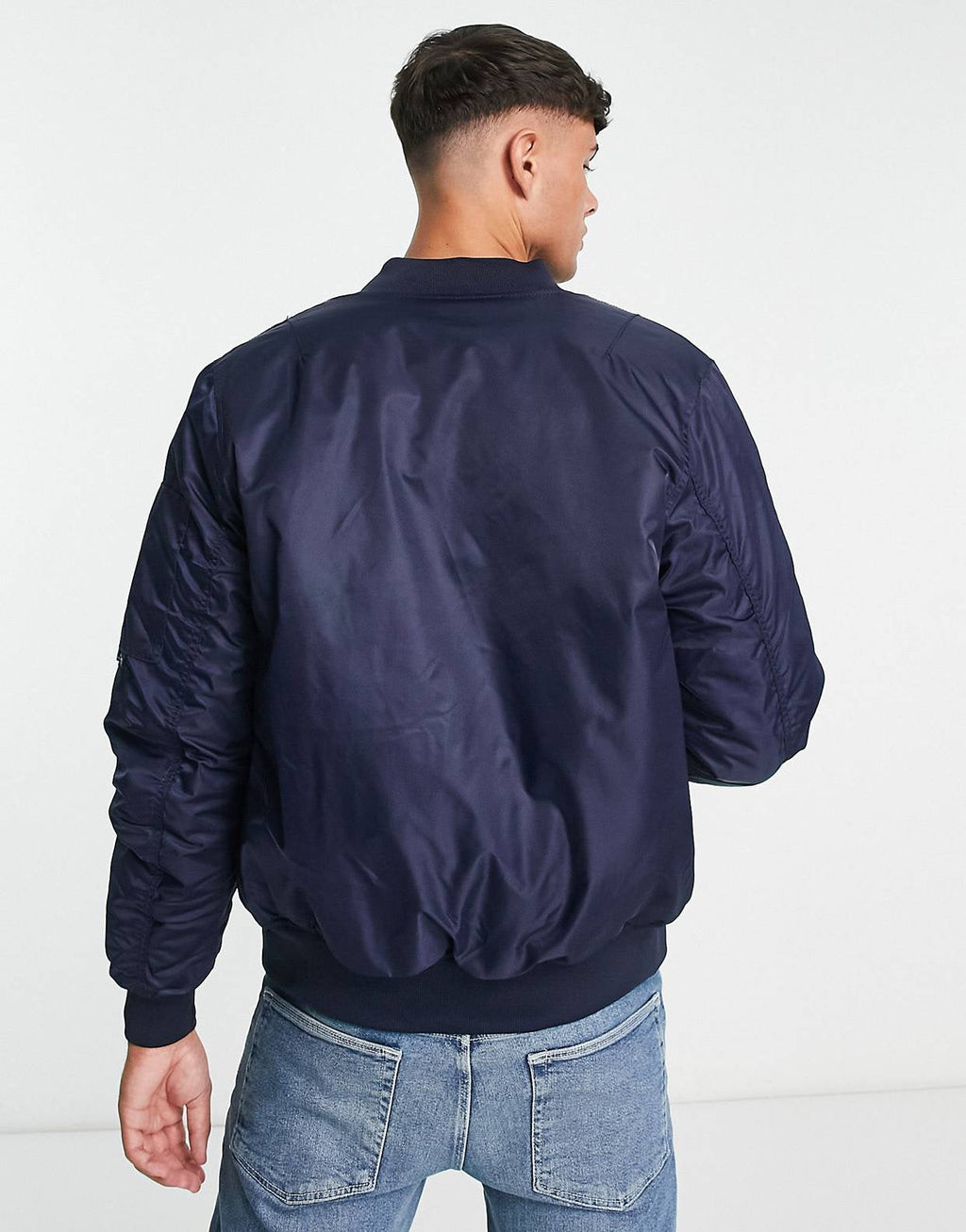 “PADDED” BOMBER JACKET - Amessio
