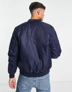 “PADDED” BOMBER JACKET - Amessio