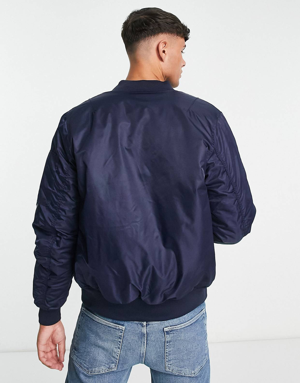 “PADDED” BOMBER JACKET - Amessio