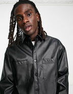 “LEATHER” SHIRT - Amessio
