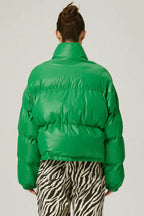 “GREEN” PUFFER COAT - Amessio